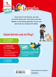 Thilo: Geheimauftrag für Ninja Komo - lesen lernen mit dem Leseraben - Erstlesebuch - Kinderbuch ab 6 Jahren - Lesenlernen 1. Klasse Jungen und Mädchen (Leserabe 1. Klasse) - gebunden