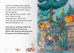 Cally Stronk: Die Jagd nach dem magischen Detektivkoffer 7: Das verflixt verfluchte Geisterhaus. Erstlesebuch ab 7 Jahren für Jungen und Mädchen. Lesenlernen mit Krimirätseln - gebunden