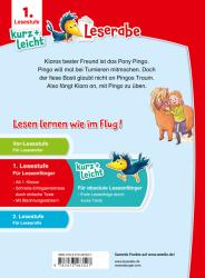 Susanne Becker: Kleines Pony, großer Traum - lesen lernen mit dem Leseraben - Erstlesebuch - Kinderbuch ab 6 Jahren - Lesenlernen 1. Klasse Jungen und Mädchen (Leserabe 1. Klasse) - gebunden