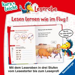 Susanne Becker: Kleines Pony, großer Traum - lesen lernen mit dem Leseraben - Erstlesebuch - Kinderbuch ab 6 Jahren - Lesenlernen 1. Klasse Jungen und Mädchen (Leserabe 1. Klasse) - gebunden