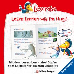 Cee Neudert: Monstergeschichten - lesen lernen mit dem Leseraben - Erstlesebuch - Kinderbuch ab 6 Jahren mit Silbengeschichten zum Lesenlernen (Leserabe 1. Klasse mit Mildenberger Silbenmethode) - Taschenbuch