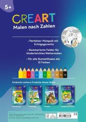 Ravensburger CreArt Malen nach Zahlen ab 5: Fahrzeuge, Malbuch, 24 Motive - Taschenbuch