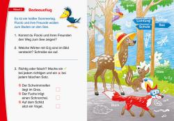 Melinda Ronto: Ravensburger Leserabe Zauber-Malrätsel zum Lesenlernen: Im Wald (1. Lesestufe), Malen auf Zauberpapier, Rätsel, Lesen lernen Vorschule, Rätselbuch ab 6 Jahre - Taschenbuch