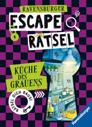 Anne Scheller: Ravensburger Escape Rätsel: Küche des Grauens - Rätselbuch ab 8 Jahre - Für Escape Room-Fans - Taschenbuch