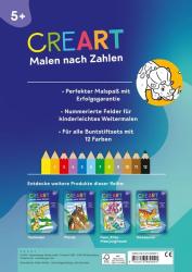 Ravensburger CreArt Malen nach Zahlen ab 5 Dinosaurier - 24 Motive - Taschenbuch