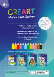 Ravensburger CreArt Malen nach Zahlen ab 5: Zauberponys, Malbuch, 24 Motive - Taschenbuch