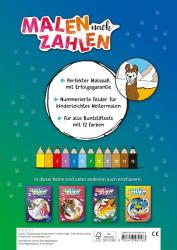 Ravensburger Malen nach Zahlen ab 5 Jahren Süße Tiere - 48 Motive - Malheft für Kinder - Nummerierte Ausmalfelder - Taschenbuch