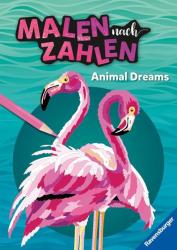 Ravensburger Malen nach Zahlen Animal Dreams - 32 Motive abgestimmt auf Buntstiftsets mit 24 Farben (Stifte nicht enthalten) - Für Fortgeschrittene - Taschenbuch