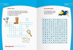 Martine Richter: Ravensburger Leserabe Rätselspaß - Kreuzworträtsel zum Lesenlernen - 2. Lesestufe, Rätselbuch ab 7 Jahre - Taschenbuch