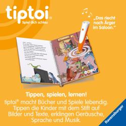 Annette Neubauer: tiptoi® Lese-Lausch-Abenteuer Dino-Stadt - Taschenbuch