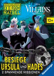 Anne Scheller: Ravensburger Exit Room Rätsel: Disney Villains - Besiege Ursula und Hades: 2 spannende Missionen - gebunden