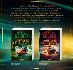 Andreas Gruber: Last Line of Defense, Band 1: Der Angriff. Action-Thriller von Nr. 1 SPIEGEL Bestseller-Autor Andreas Gruber! - Taschenbuch