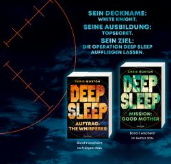 Chris Morton: Deep Sleep, Band 1: Codename: White Knight | Explosiver Action-Thriller für Geheimagenten-Fans - Taschenbuch