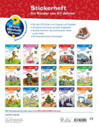 Wieso? Weshalb? Warum? Stickerheft: Weihnachten - Taschenbuch