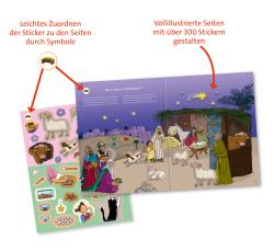 Wieso? Weshalb? Warum? Stickerheft: Weihnachten - Taschenbuch