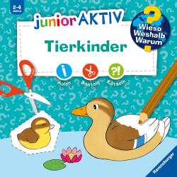 Wieso? Weshalb? Warum? junior AKTIV: Tierkinder - Taschenbuch