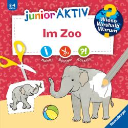 Wieso? Weshalb? Warum? junior AKTIV: Im Zoo - Taschenbuch