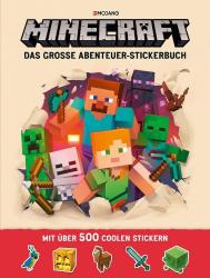 Minecraft: Minecraft - Das große Abenteuer-Stickerbuch - Taschenbuch