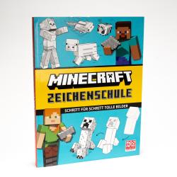 Mojang AB: Minecraft Zeichenschule. Schritt für Schritt tolle Bilder - Taschenbuch
