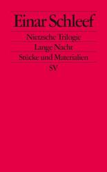Einar Schleef: Nietzsche Trilogie. Lange Nacht - Taschenbuch