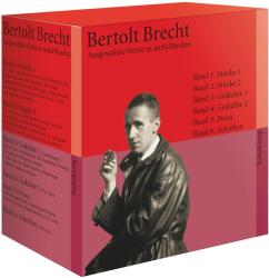 Bertolt Brecht: Ausgewählte Werke in sechs Bänden, 6 Teile - Taschenbuch