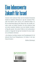 Buchcover mit dem Titel 'Israel - eine Utopie' von Omri Boehm. Der Hintergrund ist weiß, der Text ist in blauen und pinken Buchstaben.