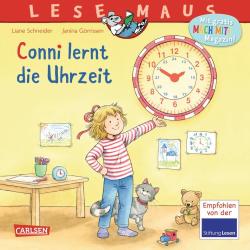 Liane Schneider: LESEMAUS 190: Conni lernt die Uhrzeit - Taschenbuch