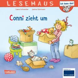 Liane Schneider: LESEMAUS 66: Conni zieht um - gebunden