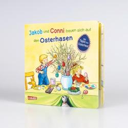 Sandra Grimm: Jakob und Conni freuen sich auf den Osterhasen