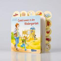 Liane Schneider: Conni-Pappbilderbuch: Conni kommt in den Kindergarten