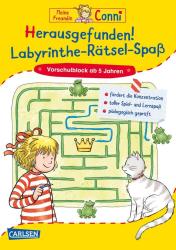 Hanna Sörensen: Conni Gelbe Reihe (Beschäftigungsbuch): Herausgefunden! Labyrinthe-Rätsel-Spaß - Taschenbuch