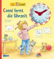 Liane Schneider: Conni-Pappbilderbuch: Conni lernt die Uhrzeit