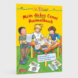 Hanna Sörensen: Conni Gelbe Reihe (Beschäftigungsbuch): Mein dickes Conni-Ausmalbuch - Taschenbuch