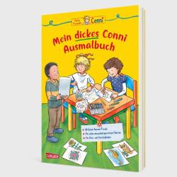 Hanna Sörensen: Conni Gelbe Reihe (Beschäftigungsbuch): Mein dickes Conni-Ausmalbuch - Taschenbuch