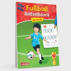 Laura Leintz: Fußball-Rätselblock für Profis - Taschenbuch