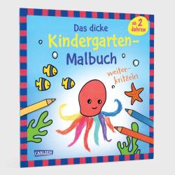 Ausmalbilder für Kita-Kinder - Taschenbuch