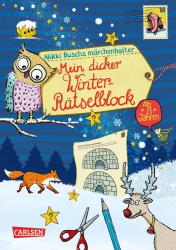 Nikki Busch: Mein dicker Winter-Rätselblock - Taschenbuch