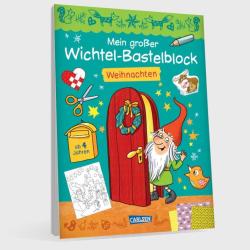 Mein großer Wichtel-Bastelblock - Taschenbuch