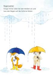 Buchcover mit dem Titel Mein bunter Schulstart-block. Abgebildet sind ein Hund und ein Eichhörnchen, umgeben von bunten Stiften.