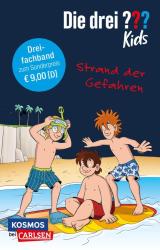 Boris Pfeiffer: Die drei ??? Kids - Strand der Gefahren - Taschenbuch