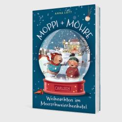 Anna Lott: Moppi und Möhre - Weihnachten im Meerschweinchenhotel - Taschenbuch