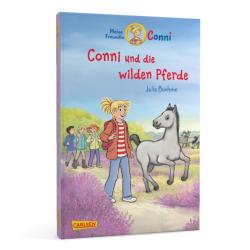 Julia Boehme: Conni Erzählbände 42: Conni und die wilden Pferde - gebunden