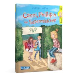 Dagmar Hoßfeld: Conni & Co 7: Conni, Phillip und das Supermädchen - gebunden