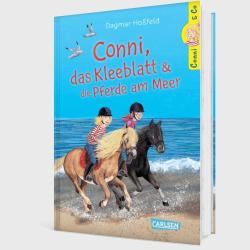 Dagmar Hoßfeld: Conni & Co - Conni, das Kleeblatt und die Pferde am Meer - gebunden