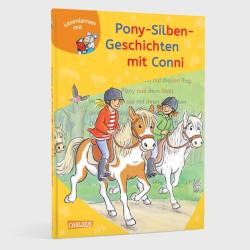 Liane Schneider: LESEMAUS zum Lesenlernen Sammelbände: Pony-Silben-Geschichten mit Conni - gebunden