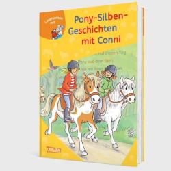 Liane Schneider: LESEMAUS zum Lesenlernen Sammelbände: Pony-Silben-Geschichten mit Conni - gebunden