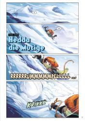 Cover von Die Eiskönigin. Abgebildet sind die Charaktere Anna und Elsa in einer winterlichen Landschaft.