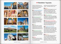 Buchcover mit dem Titel 'Toskana'. Landschaft mit Zypressen und historischem Gebäude.