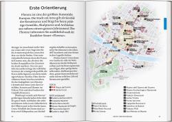 Buchcover mit dem Titel 'Toskana'. Landschaft mit Zypressen und historischem Gebäude.
