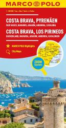 MARCO POLO Regionalkarte Costa Brava, Pyrenäen 1:300.000